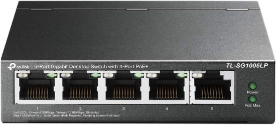 Picture of TL-SG1005LP 5 Port Gigabit (4 PoE+ port)  Ethernet Switch